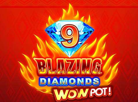 9 Blazing Diamonds WOWPOT - Video Slot (Games Global)